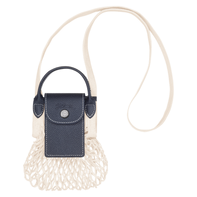 Le Pliage Collection XS 网兜包 , 海军蓝色 - 帆布