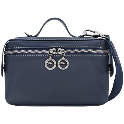 Le Pliage Xtra XS 收纳包 , 海军蓝色 - 皮革