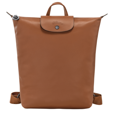 Le Pliage Xtra M 双肩背包 , 干邑色 - 皮革