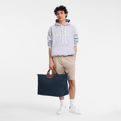 Le Pliage Original XL 旅行包 , 海军蓝色 - 再生帆布